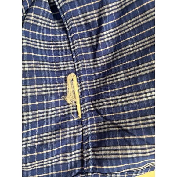 Ralph Lauren Performance Button Down Shirt 2XLT Blue Plaid Lightweight - Picture 9 of 9